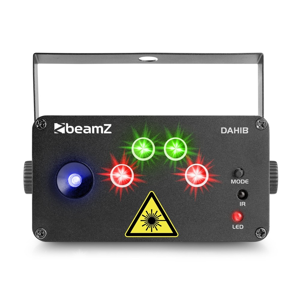 Laser Dahib Double RG Gobo z niebieską diodą LED