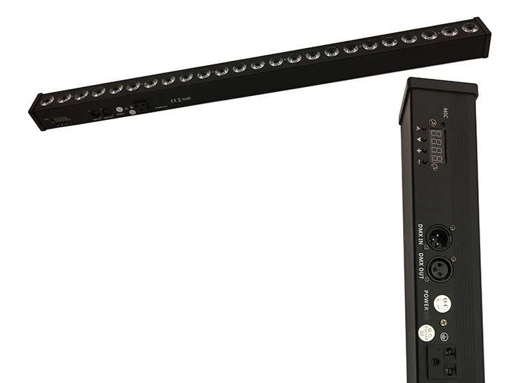 Belka oświetleniowa BBB243 oświetlacz bateryjny LED Bar 24x3W RGB 3-w-1