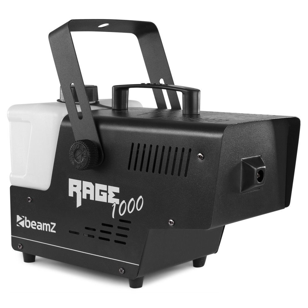 Wytwornica dymu z pilotem BeamZ Rage 1000+ Płyn do gęstego dymu 5L
