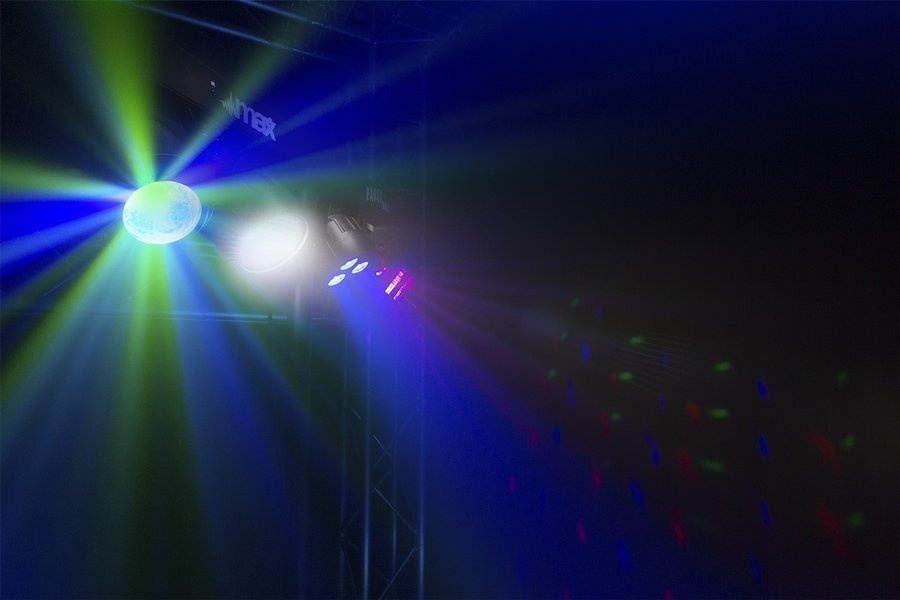 Zestaw oświetleniowy 4w1 MAX PARTYBAR09 + torba