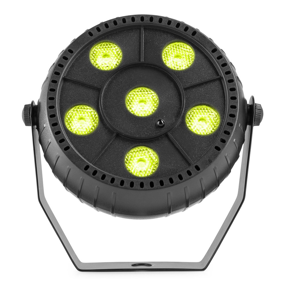 Reflektor Party Par bateryjny 6X 2W RGB Beamz