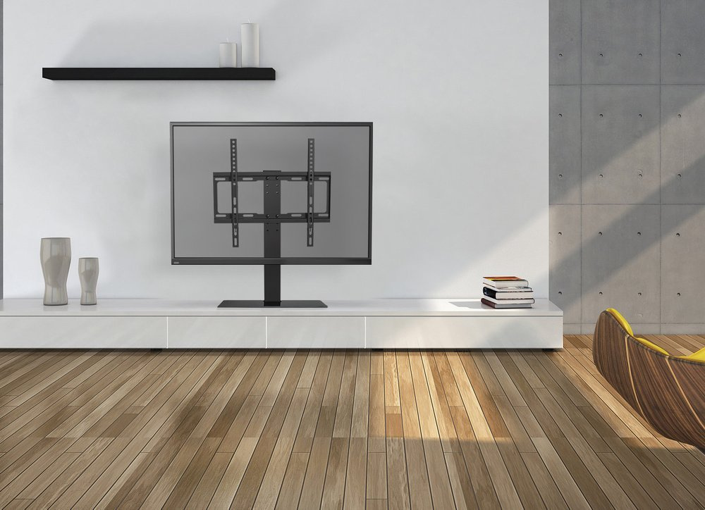 Stojak na telewizor TTTS40 ze szklaną podstawką 32”- 55”