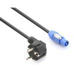 Kabel zasilający Powercon CX12-5 - Schuko 5 m