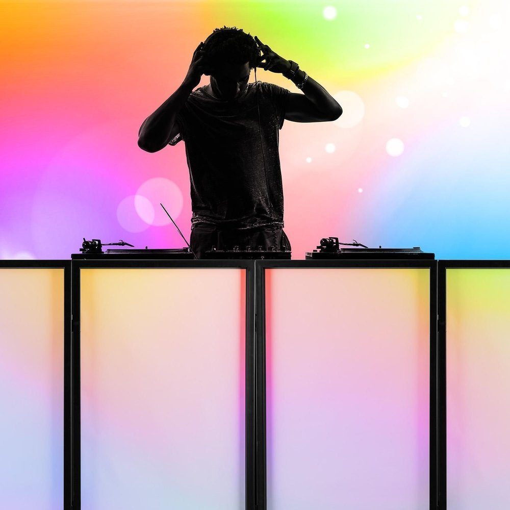 Ekran dla DJ'a parawan wraz z pokrowcem Vonyx DJ Screen