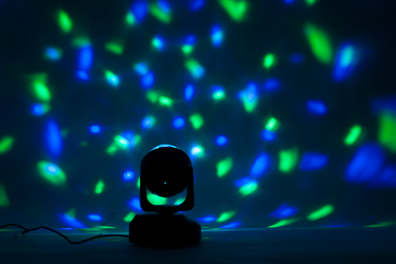Głowa ruchoma z efektem Astro LED Ibiza LMH-ASTRO