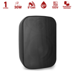Głośnik 1szt BD50TB wewnętrzny / zewnętrzny do montażu na ścianie 5" 150W IP65/100V Bl