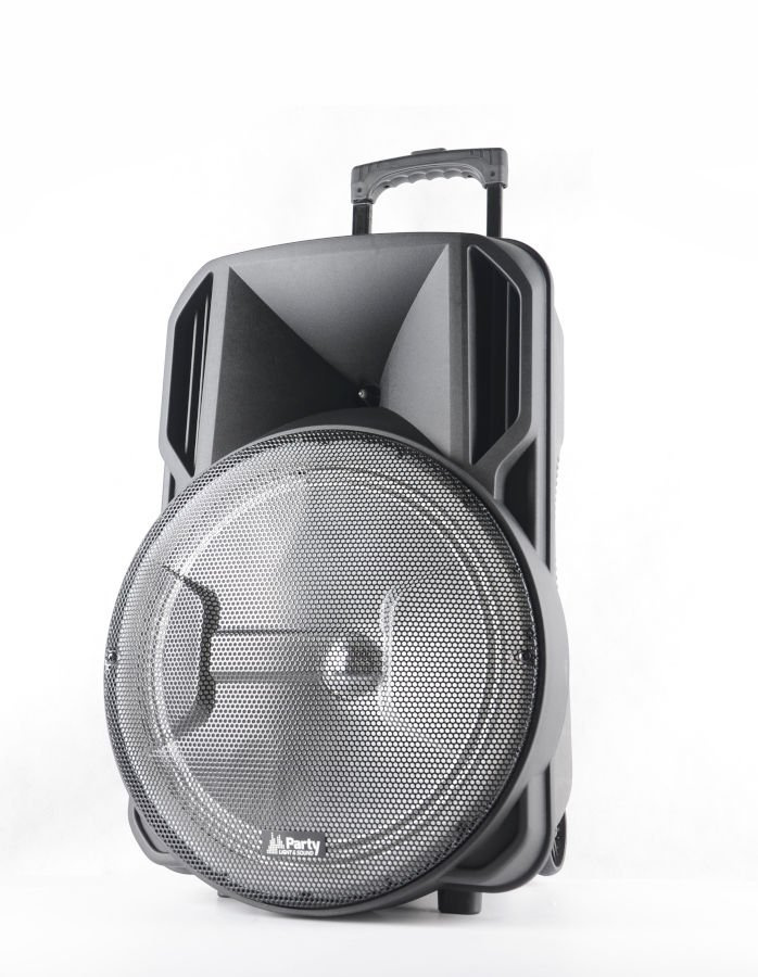 Kolumna mobilna LED 15''/38cm USB BT MIC FM PARTY-15RGB