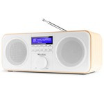 Radio cyfrowe stereo FM DAB+ Audizio Novara białe