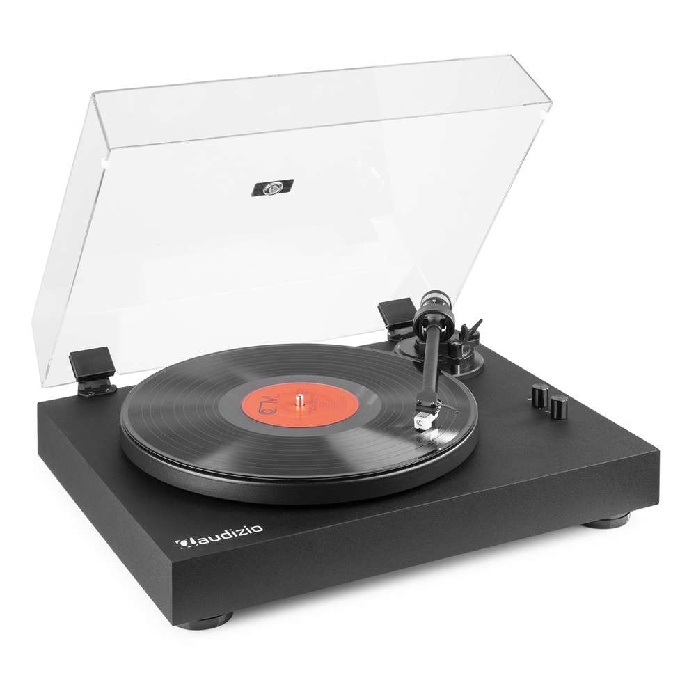 Gramofon RP340  Audizio HIFI HQ czarny z wkładką Audio Technica AT-3600L