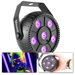 Reflektor Party Par PLP14 6x 1W UV bateryjny Beamz