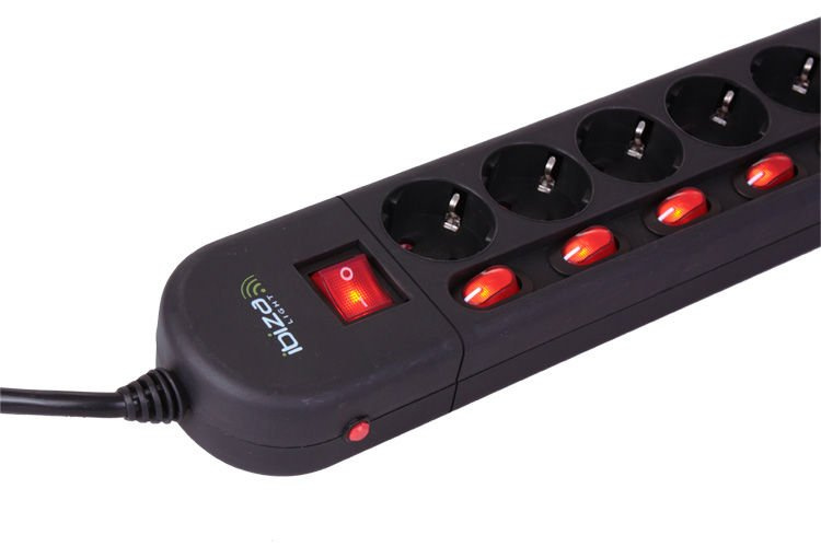 Listwa zasilająca LC606 6x ON/OFF Ibiza