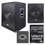 Subwoofer aktywny Bi-Amp Vonyx SMWBA15