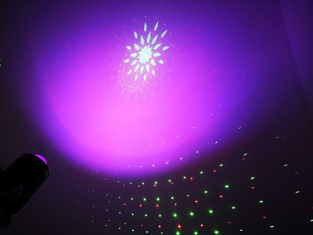 Laser czerwony i zielony z 18x LED RBB LAS360RG-FIREFLY Ibiza Light