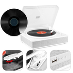 Gramofon HQ RP162W BT Biały Fanton