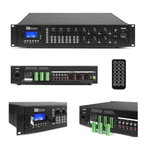 100V 6-strefowy wzmacniacz matrycowy 6x 60W PRM606 Power Dynamics