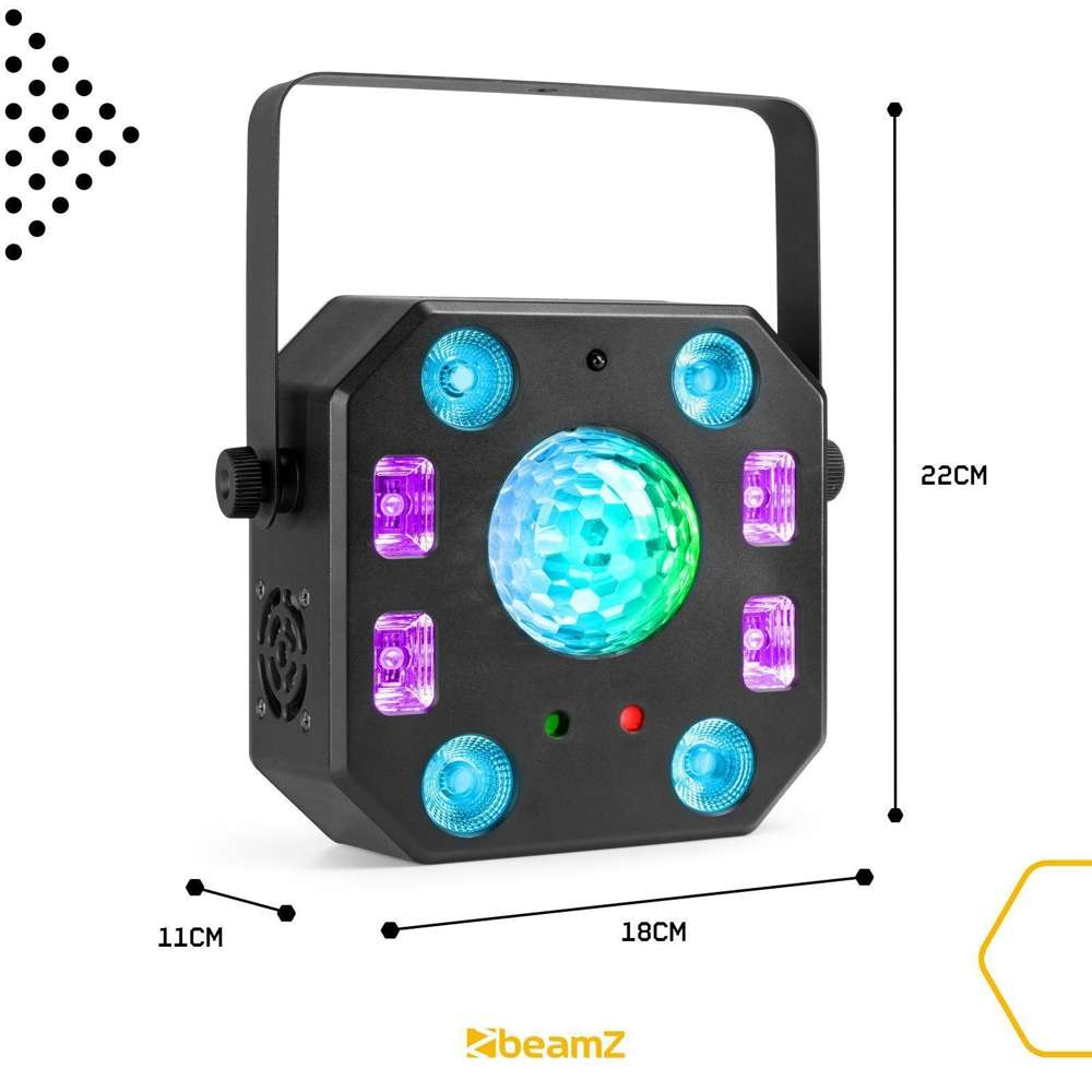 Efekt świetlny LightBox5 5w1 Jelly ball, PAR, światło UV, stroboskop i efekt lasera Beamz