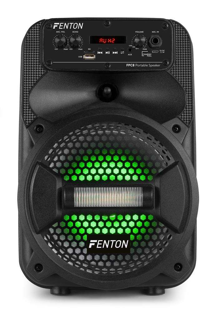 Nagłośnienie mobilne BOOMBOX FPC8 8'' PARTY akumulator 