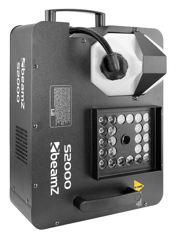 Wytwornica dymu pionowego z LED BeamZ S2000 + Płyn 5L