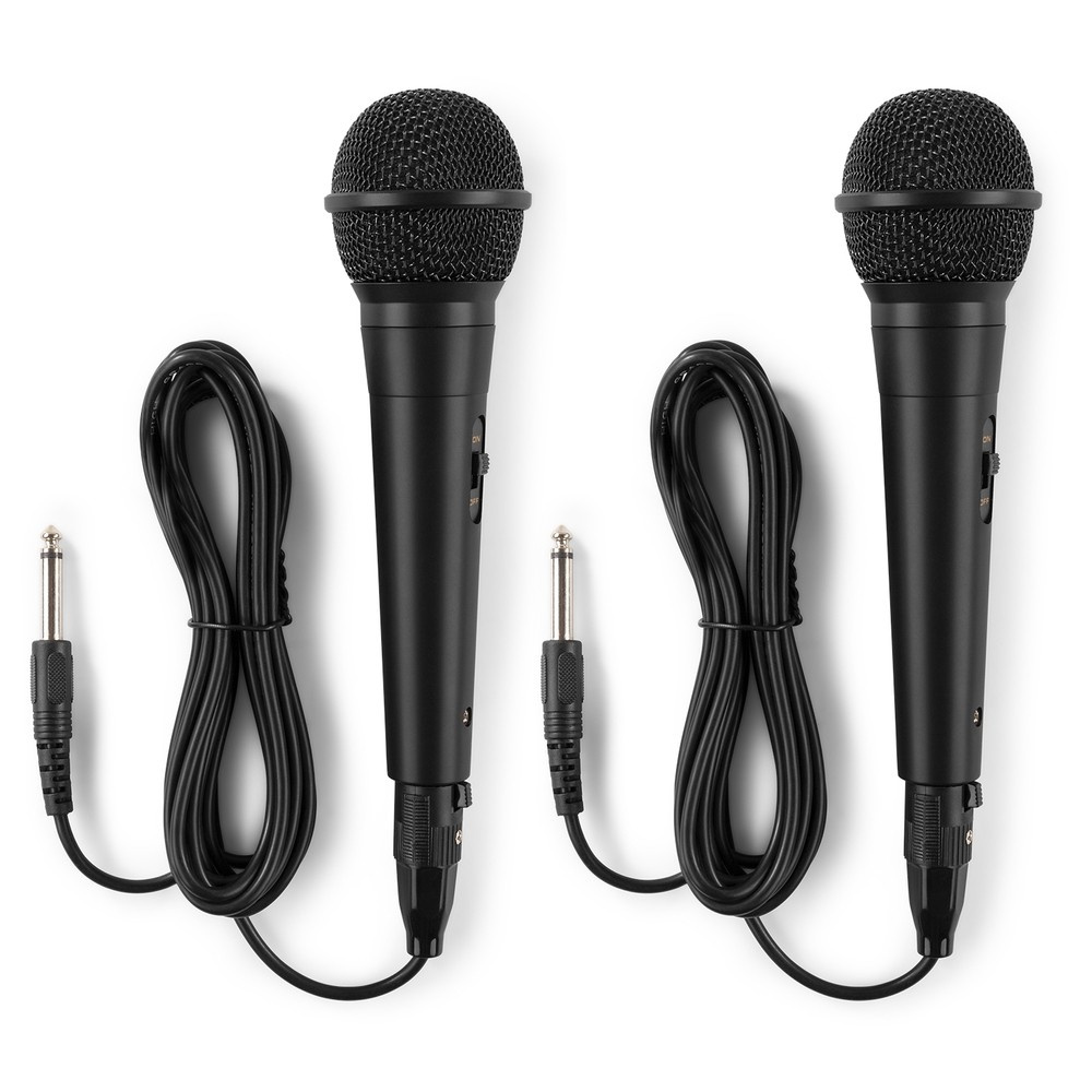 Zestaw karaoke Vonyx SBS55B z 2 mikrofonami, Bluetooth i efektem świetlnym