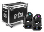 ZESTAW 2x Głowa ruchoma 120W LED SPOT BeamZ IGNITE120 z dedykowanym case'm