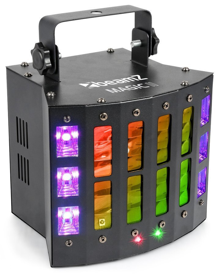 Efekt świetlny LED DERBY z laserem i stroboskopem BeamZ MAGIC2