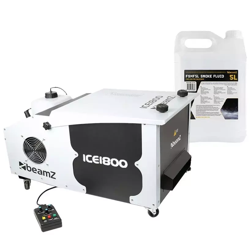 Wytwornica dymu ciężkiego BeamZ ICE1800+ płyn 5l