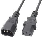 Kabel przedłużający IEC C13 - C14 1m PD Connex