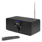 Radio Audizio Rome DAB, radio internetowe z WiFi+ Bluetooth - czarne