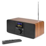 Radio Audizio Rome DAB, radio internetowe z wifi + Bluetooth - brązowe