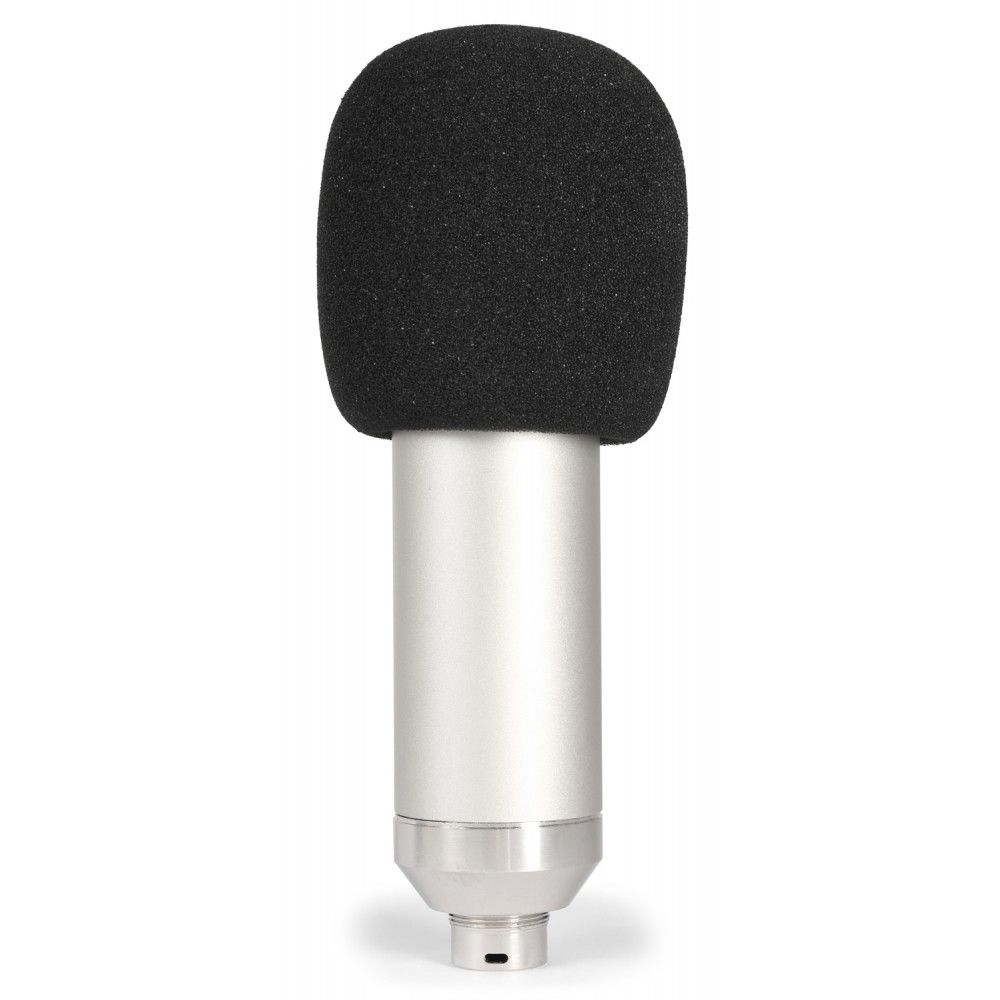 Zestaw: pojemnościowy mikrofon studyjny Vonyx CM400 + Pop filtr M06 + statyw